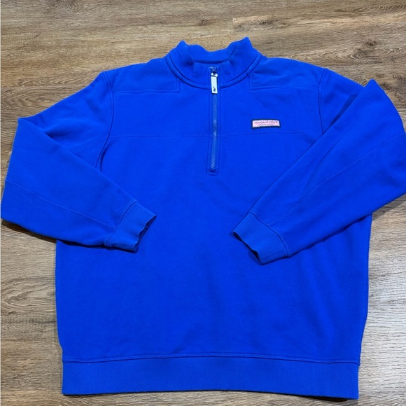 Vineyard Vines Other - Vineyard Vines 1/4 Zip Royal Blue Shep 1/4 Zip